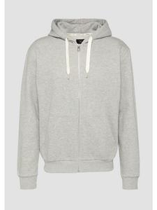 Толстовка в цвете 9400_серый меланж QS