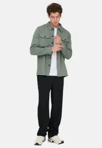 2 рубашки в упаковке Only & Sons, Hellgrün Dunkelblau