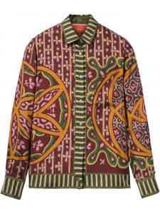 Рубашка для мальчика La DoubleJ, коричневый