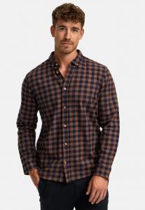 Рубашка JOHAN CHECK Kronstadt, цвет Monks Robe New