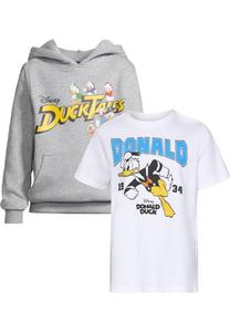 Набор Mister Tee Donald & Ducktales, Mottled Grey/White