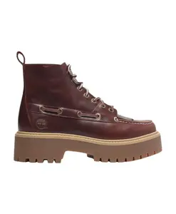 Бордовые уличные ботинки для женщин Timberland, красный