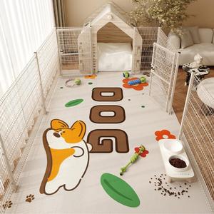 Budis Ковер 140х200 см для прихожей, для питомцев, моющийся, противоскользящий, водонепроницаемый