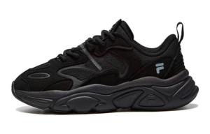 FILA KIDS Марс 2 устойчивые к истиранию дышащие низкие детские повседневные кроссовки black