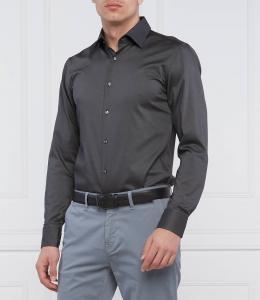 Рубашка BOSS BLACK H-HANK-kent-C1-214 Slim Fit easy iron, цвет grafite