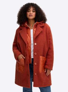 SHEEGO Демисезонное пальто в цвете Rusty Red
