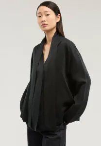 Летняя куртка свободного кроя из меха сиарпы. Trussardi, Nero