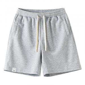 Мужские повседневные шорты MINISO, светло-бежевый (без принта)