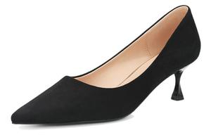 Туфли на высоком каблуке женские черные Daphne