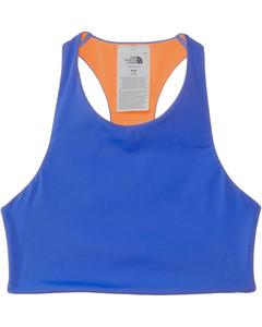 Топ The North Face Kids Never Stop Reversible Tanklette, цвет Solar Blue/Bright Cantaloupe