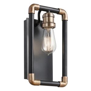 Настенная лампа Elstead Lighting, 17,1x10,6x30,5 см, черный/бронзовый