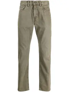 Узкие джинсы Ralph Lauren Rrl, зеленый
