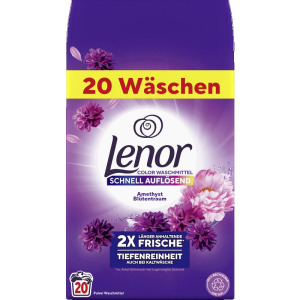 Цветной стиральный порошок Amethyst Blossom Dream 20 WL Lenor, 20 WL