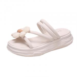 NANJIREN Женские тапочки-шлёпанцы бежевые, цвет Beige