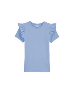 WE Fashion Футболка 'Meisjes' в пастельно-голубом цвете