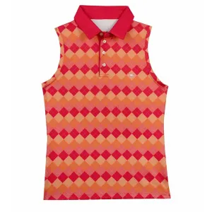 Поло Oxy Golf College Red, оранжевый