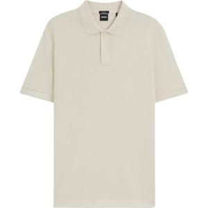 Хлопковая поло Boss HUGO BOSS, белый