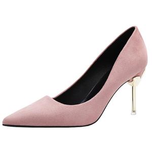 GOSO Тонкие каблуки на шпильке женские розовые, цвет Pink