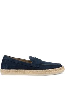 Замшевые эспадрильи Geox, синий