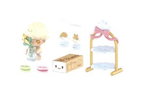 Миниатюрный игровой набор Pop Mart DIMOO Go On An Outing Together Sweetheart Time (упаковано в пакет)