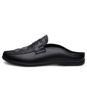 BAGE Резиновая подошва устойчивая к истиранию нескользящая закрытая обувь унисекс черный - черный крокодил, цвет Black Crocodile