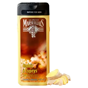 Le Petit Marseillais Ginger&Cypress увлажняющий гель для душа 3в1 для мужчин, 400 мл