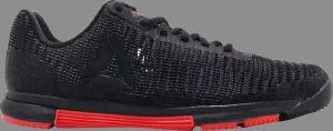 Кроссовки wmns speed tr flexweave 'black carotene' Reebok, черный