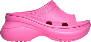 Сандалии Crocs x Balenciaga Wmns Pool Slide Sandal Pink, розовый