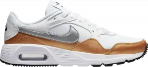 Кроссовки Nike Wmns Air Max SC 'White Metallic Gold', белый