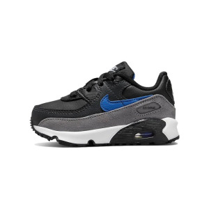 Кроссовки детские Nike Air Max 90 TD 'Black Medium Blue', черный