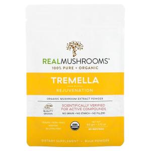 Органический Экстракт Грибов Real Mushrooms Tremella в порошке, 60 г
