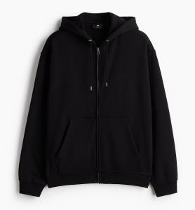 Толстовка H&M Loose-Fit, черный