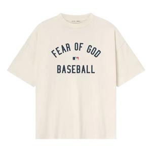 Футболка Fear of God Essentials MLB 90-х годов, цвет «кремово-белый»