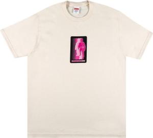 Футболка Supreme Blur Tee 'Natural', кремовый