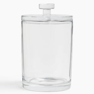 Стеклянный контейнер с крышкой H&M, 10x16, прозрачный