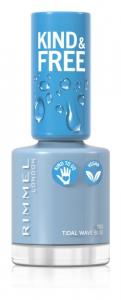 Лак для ногтей Rimmel Kind & Free, оттенок 152 Tidal Wave Blue 8 мл