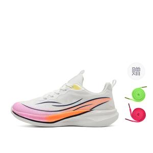 7 SEVFUN Дышащие низкие кроссовки для увеличения роста унисекс оранжево-розовые (2 пары шнурков разного цвета, по 1 штуке каждого), цвет Orange Pink (2-Color Shoelace, 1 Pack Each)