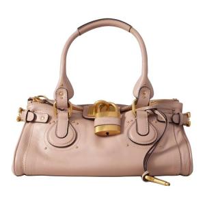 Chloé Сумка Chloe Cow Leather женская светло-розовая