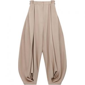 Штаны плиссированные баллон LOEWE, светло-коричневый