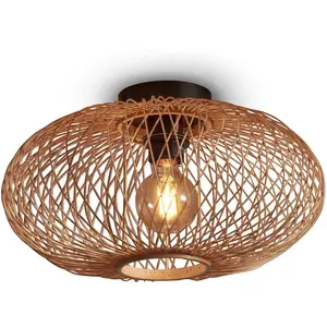 Потолочный светильник CANGO E27 1 шт. Устойчивый Good&Mojo, коричневый