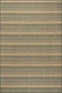 Современный внутренний/наружный ковер Vail nuLOOM, 122x183 см, зеленый