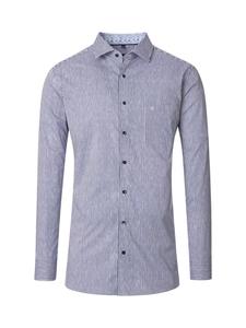 Деловая рубашка синего цвета CASAMODA