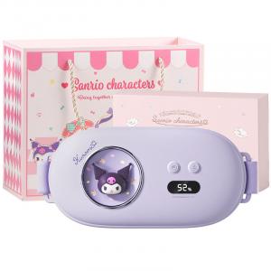 Пояс для прогревания живота с четырьмя скоростями вибрации, регулировкой температуры и термотерапией, массажер OP4 Hello Kitty, Kuromi Upgraded Edition (4Th Setting Temperature Control * Vibrating Massage)