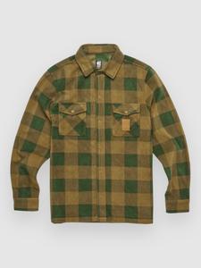 Флисовый пуловер Etnies Woodsman Fleece Pullover, olive/tan