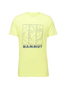 MAMMUT Футболка Performance в пастельно-желтом цвете