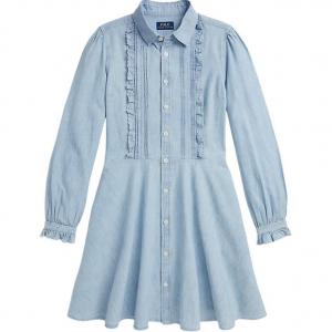 Детская поло Polo Ralph Lauren синего цвета