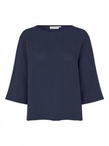 MASAI Блузка с рукавами 3/4 MaDarmi, темно-синий блейзер