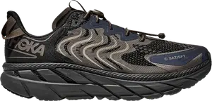 Кроссовки Satisfy x Clifton LS 'Forged Iron', черный