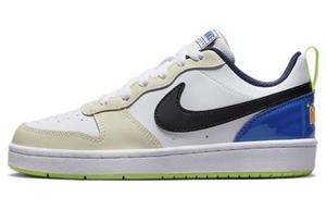 Nike Court Casual Нескользящие низкие кроссовки Женские белые синие зеленые