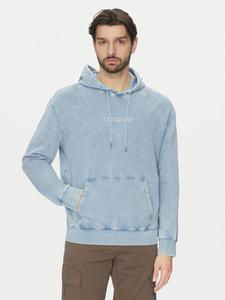 Толстовка обычного кроя M5GQ23 KCTJ1 Guess Jeans, голубой